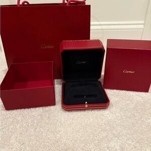 Cartier Bracelet Box and Bag Set